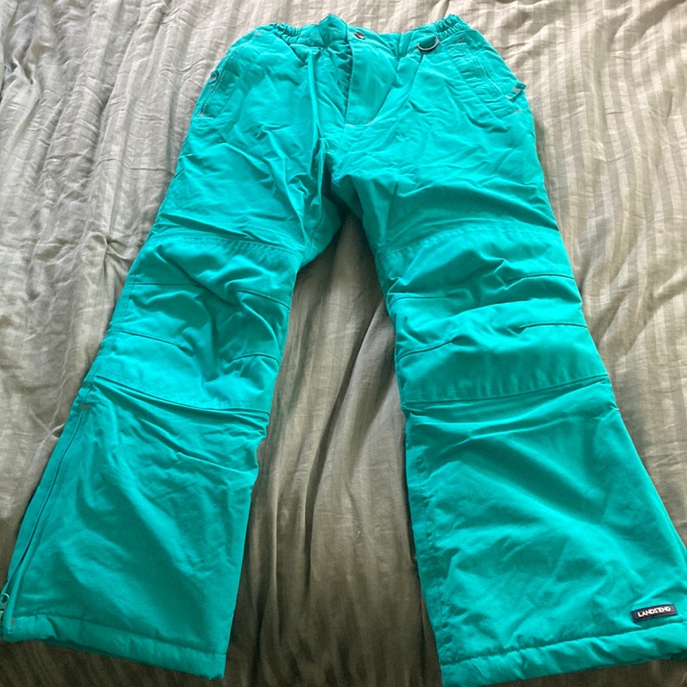 Girls LANDS’END snow pants